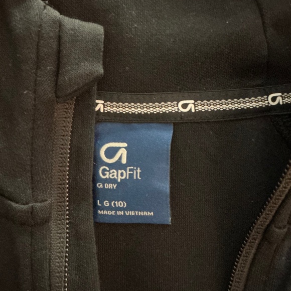 Kids GapFit Tech Quick-Dry Zip Hoodie - Picture 3 of 3